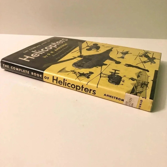 Vintage 1954 The Complete Book Of Helicopters D N Ahnstrom Ex Lib Book - Picture 5 of 16
